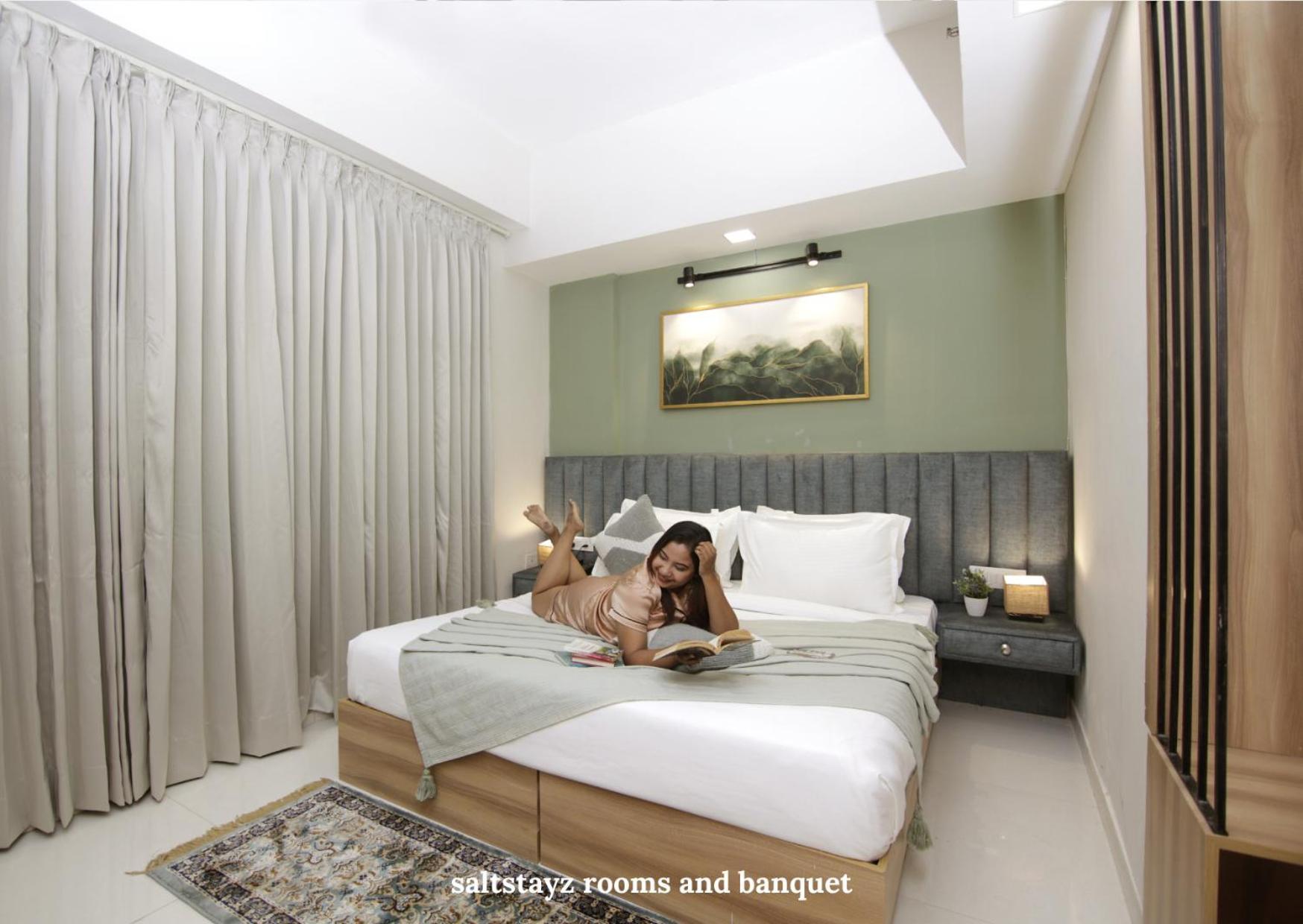 Saltstayz Premier Executive Serviced Apartment - Golf Course Extension Road Gurgaon Zewnętrze zdjęcie