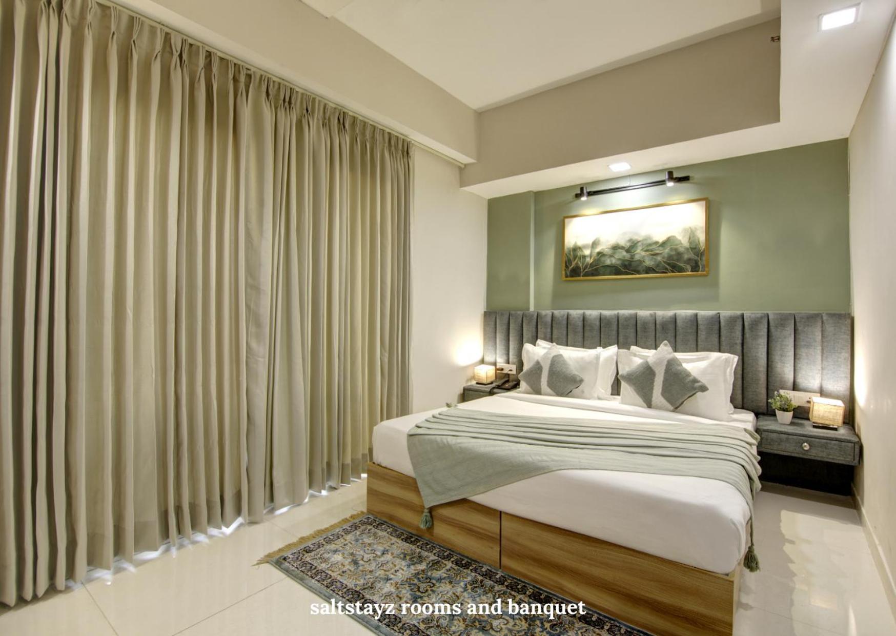 Saltstayz Premier Executive Serviced Apartment - Golf Course Extension Road Gurgaon Zewnętrze zdjęcie