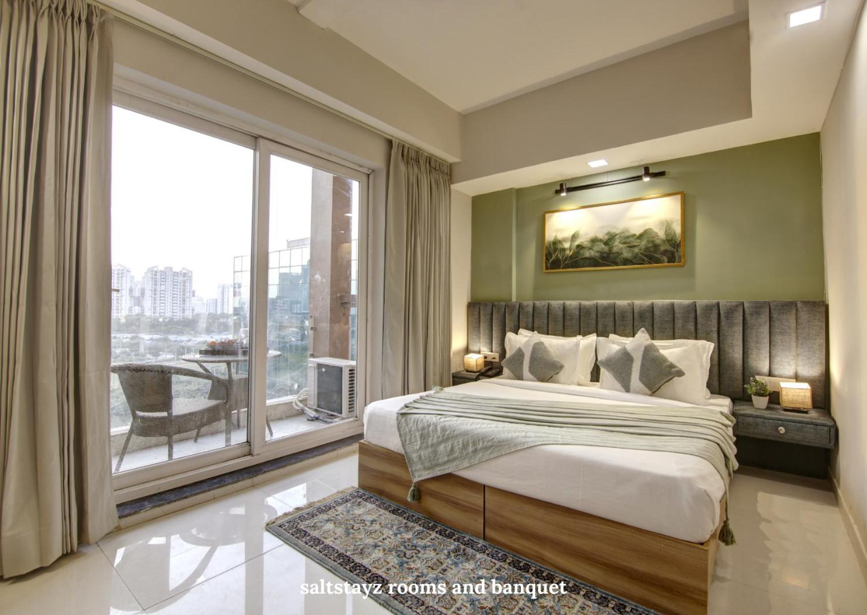 Saltstayz Premier Executive Serviced Apartment - Golf Course Extension Road Gurgaon Zewnętrze zdjęcie