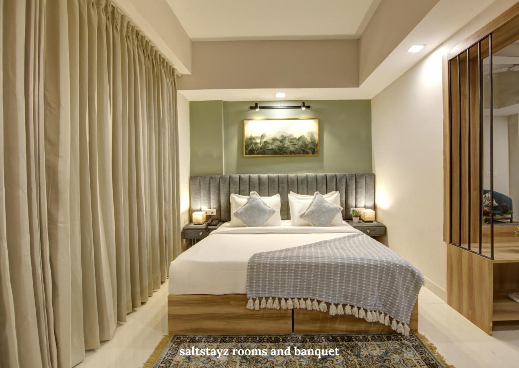 Saltstayz Premier Executive Serviced Apartment - Golf Course Extension Road Gurgaon Zewnętrze zdjęcie
