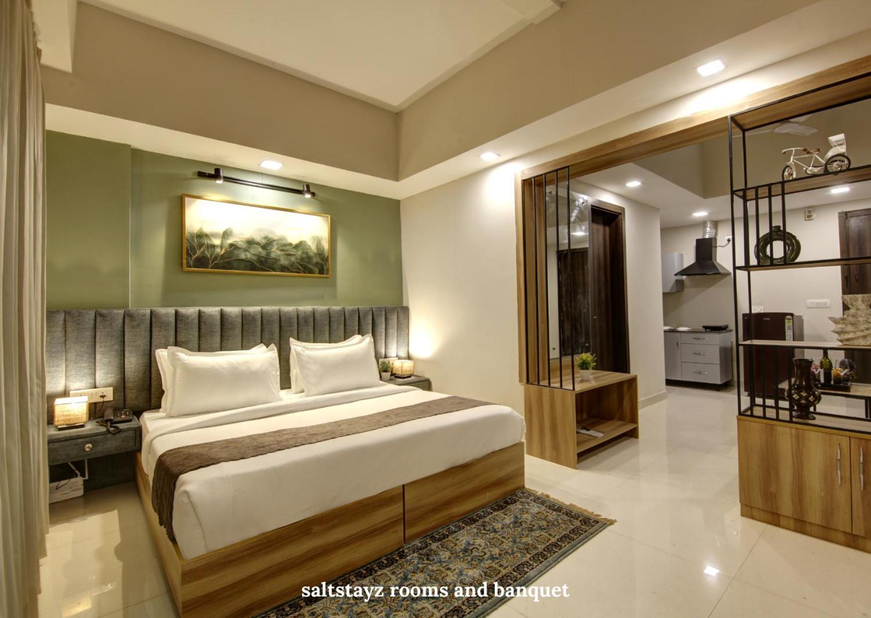 Saltstayz Premier Executive Serviced Apartment - Golf Course Extension Road Gurgaon Zewnętrze zdjęcie